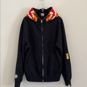 Babe by Bathing Ape hooded zip sweatshirt vintage